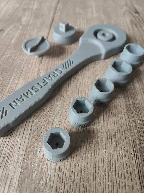 Toy Ratchet/Socket Wrench — Фото 3 из 11
