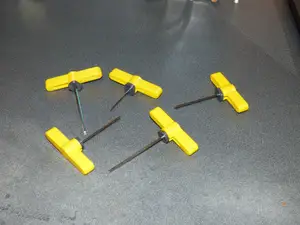 Allen key / hex wrench T-handles sizes 1.5mm - 4mm