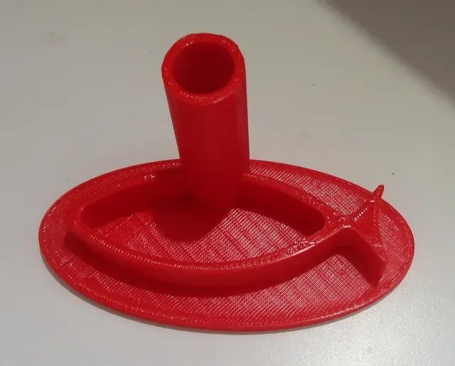 Christian fish pen holder
