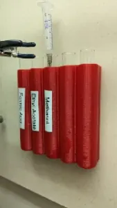 Test Tube Wall Holder & Organizer