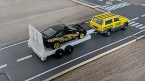 Hot Wheels Matchbox 1:64 Trailer (hitch with tongue)
