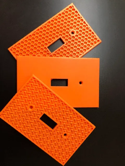 Light switch plate/cover