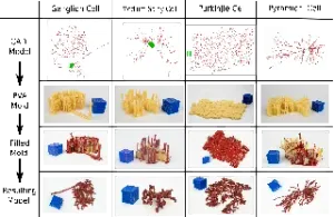 Molds for Various Neuronal Morphologies