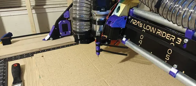 V1E LowRider 3 Pen / Drag knife / Drag Bit (RDZ Engraver) mount and adaptor — Image 4 of 6