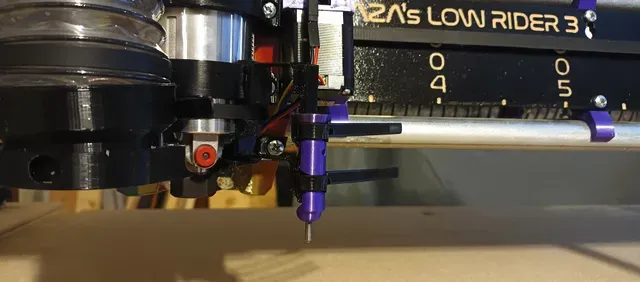 V1E LowRider 3 Pen / Drag knife / Drag Bit (RDZ Engraver) mount and adaptor — Image 3 of 6