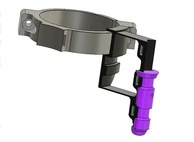 V1E LowRider 3 Pen / Drag knife / Drag Bit (RDZ Engraver) mount and adaptor — Image 5 of 6