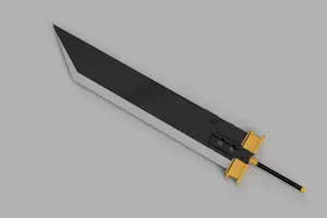 Zack's Buster Sword (Final Fantasy 7 & Crisis Core)