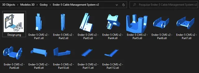 Ender-5 Cable Management System v2 — Фото 2 из 21