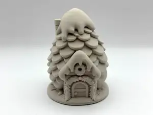 Pinecone Fairy House