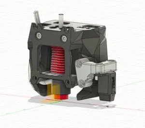 Stealthburner Biqu Microprobe Mount
