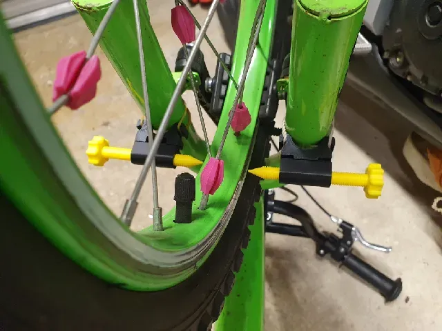Bike wheel truing tool with dovetail (no glue required). — Фото 3 из 7