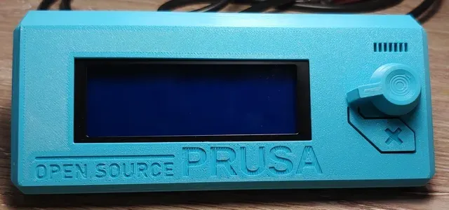 "OPEN SOURCE PRUSA" Otherwise Stock Prusa mk3s LCD Cover — Image 3 of 4