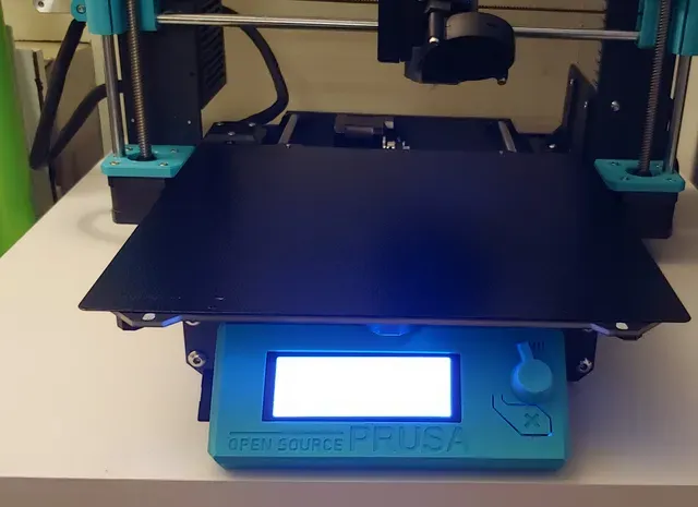 "OPEN SOURCE PRUSA" Otherwise Stock Prusa mk3s LCD Cover — Image 4 of 4
