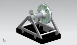 MMU2S spool holder stand for auto rewind spool holder