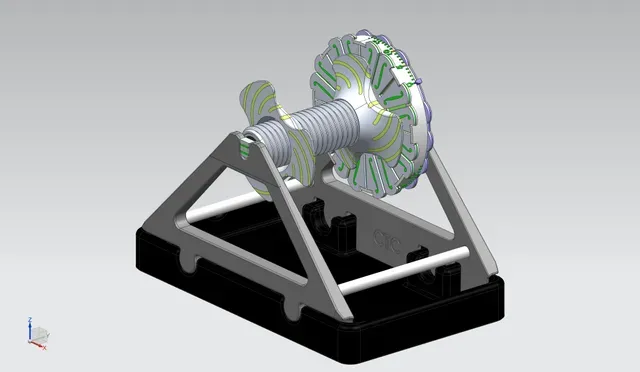 MMU2S spool holder stand for auto rewind spool holder