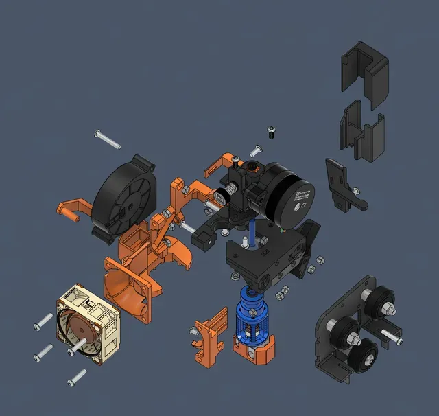 Rogue Orbiter - V6 Orbiter 2 Tool Head - Ender 3 V2 Neo — Image 7 of 10
