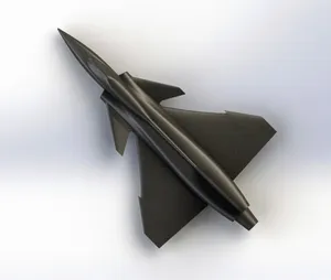 Approximately Gripen model jet fighter