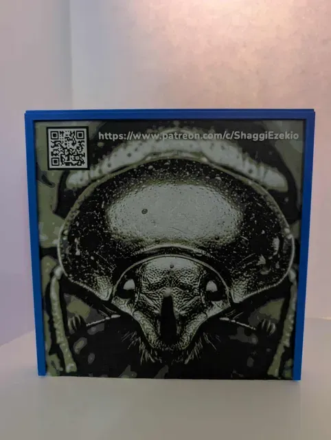 49 Piece Close Up Beetle Jigsaw Puzzle-QR — Фото 3 из 6
