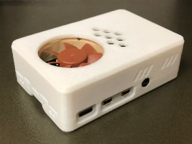 Raspberry Pi 4 Top - Screwless FAN Mount (30/40mm Noctua) — Фото 5 из 7