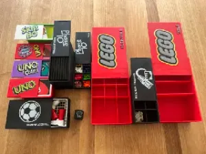 customizable box with sliding lid
