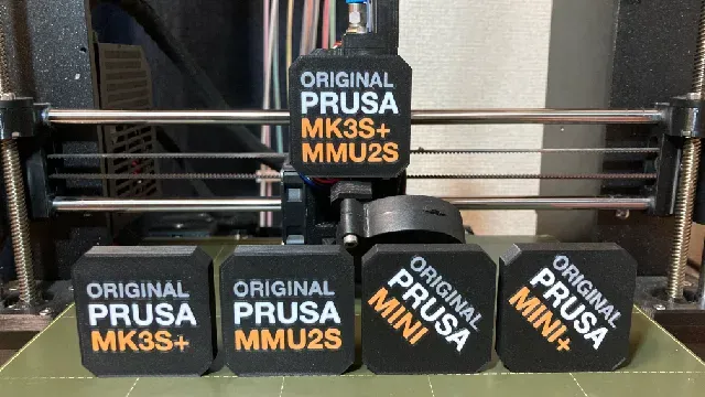 Stepper motor covers with Prusa logo for i3 MK3S+, MMU2S/3 and MINI/+ — Image 9 of 9