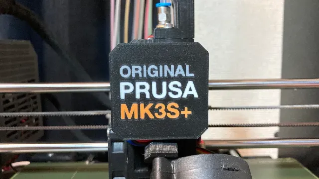Stepper motor covers with Prusa logo for i3 MK3S+, MMU2S/3 and MINI/+ — Image 4 of 9