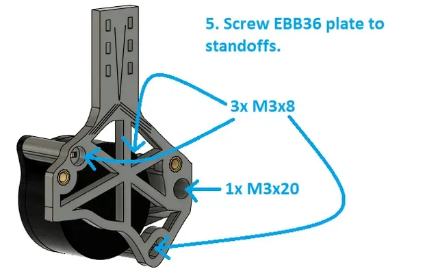 Rigid EBB36 v1.2 mount on Voron CW2 / Stealthburner - Tested on VT — Фото 9 из 11