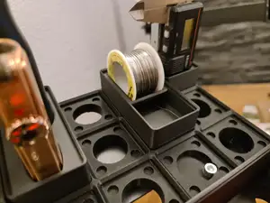 Gridfinity Solder holder