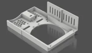 Ender 3 V2 motherboard cover for Noctua NF-A9x14 fan