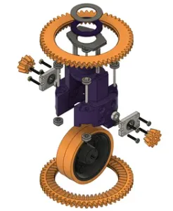FTC 14779 Differential Swerve Drive Pod