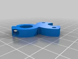 Kossel Mini E3D v6 and Induction Bed Level Probe Mount