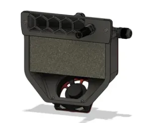 Voron V2.4 Canbus Exhaust Filter Mod with Step File