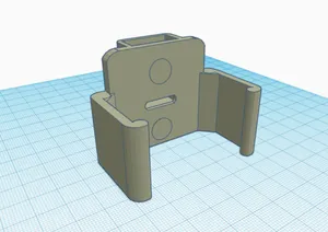 Baofeng UV5R Gopro holder With Improved Belt Clip Retention