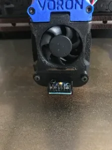 ADXL345 mount for voron 2.4 afterburner