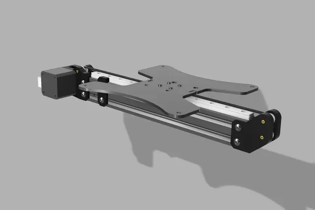 Creality Ender 3 Y Axis Linear Rail Mod V2