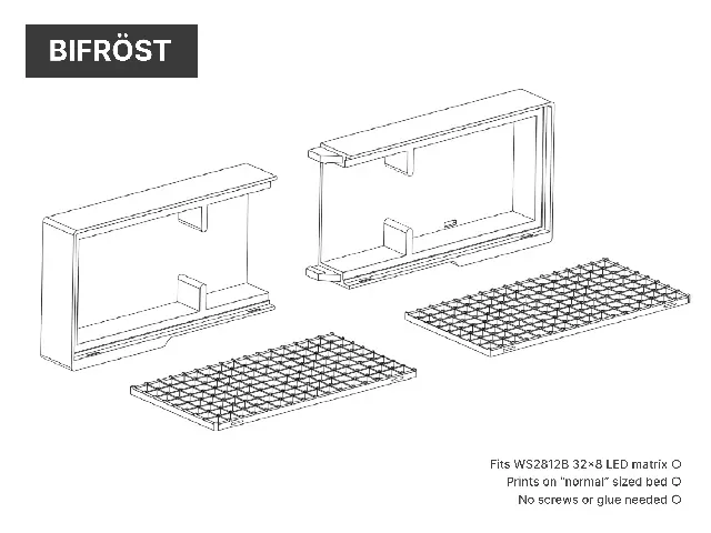 BIFRÖST - LED matrix case — Фото 2 из 4