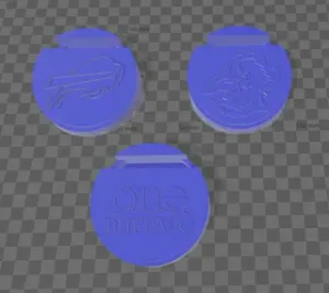 Buffalo Fan Card Stands