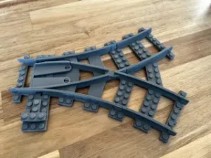 Lego compatible WYE switch R40 V3 (standard curve)