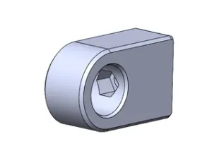 TUBE PIPE ROD HANDLE 16mm DIAMETER