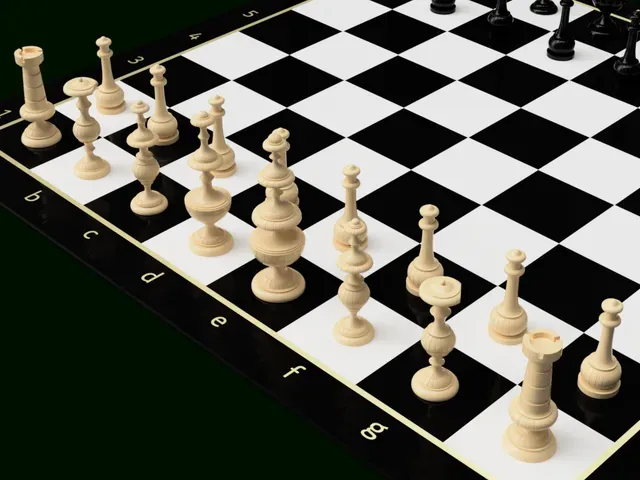 French Diderot Chess Set — Image 8 of 9