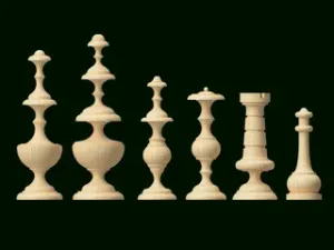French Diderot Chess Set
