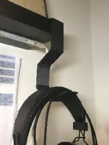 Hexa headphone holder for IKEA mosslanda