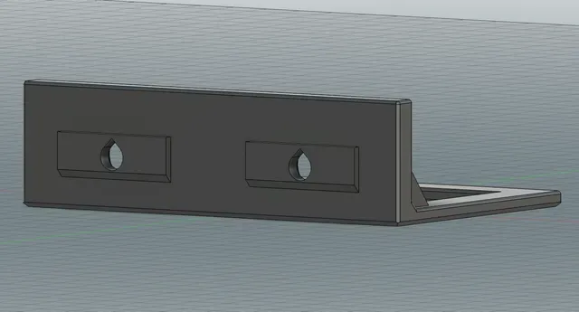 Thermometer/Hygrometer 20-20 Extrusion Vertical Holder — Image 3 of 3