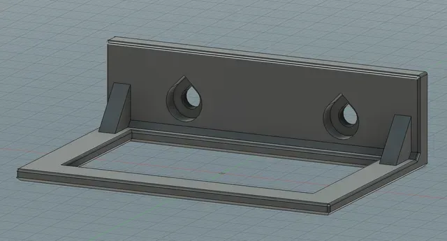 Thermometer/Hygrometer 20-20 Extrusion Vertical Holder — Image 2 of 3