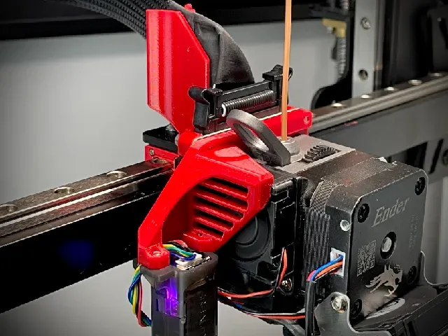 X45 Sprite CR Touch Probe Zero Y-Offset Mount v1.1 (Ender-3 S1 Pro and similar)