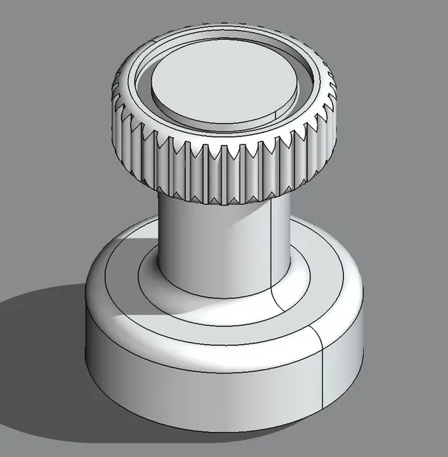 Airbus A320 FCU Vertical Speed Knob