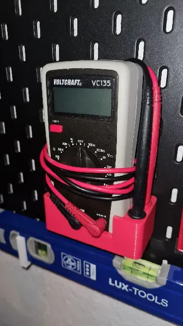 Skadis Mount Voltcraft VC135 Multimeter