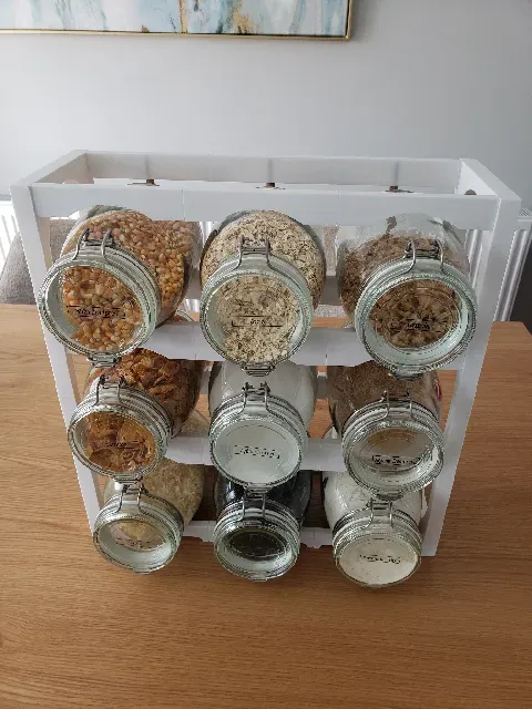 IKEA 1.8L Korken Jar Storage Shelves — Image 3 of 6