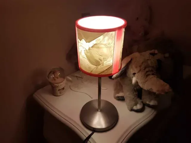 IKEA INGARED Lithophane Lampshade — Image 2 of 8