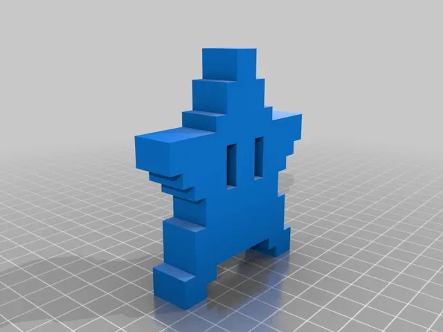8-Bit Mario Star Tree Topper — Фото 3 из 3